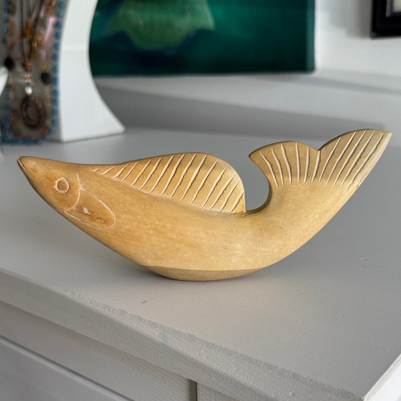 unbranded Other - Artisan Vintage Tan Fish Figurine